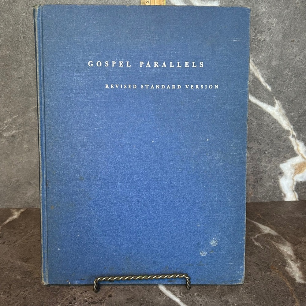 Gospel Parallels Synopsis First Three Gospels RSV 1949 Thomas Nelson Hardcover